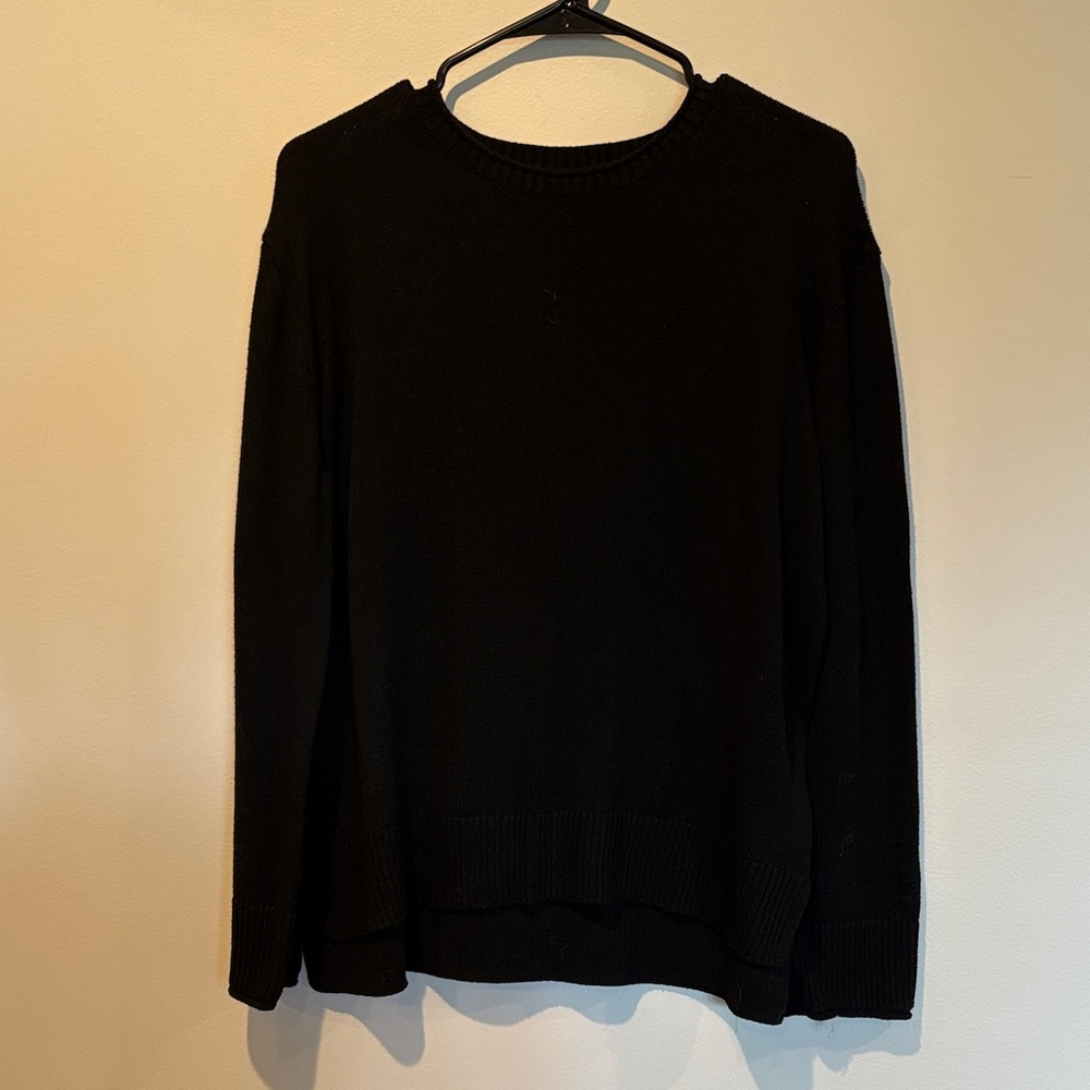 Ella Moss Charcoal Knit Top